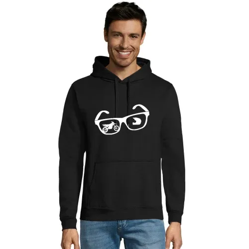Enduro Nerd Brille Hoodie