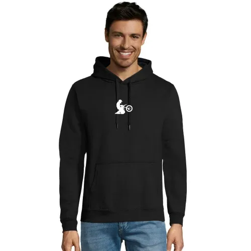 Enduro Sprung aus Brusttasche Männer Hoodie Enduro Sprung aus Brusttasche Hoodie