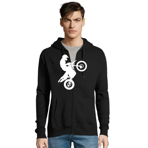 Enduro Sprung Männer Hoodie
