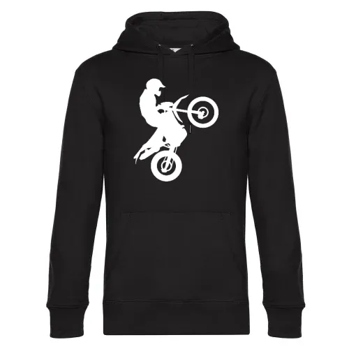 Enduro Sprung Männer Hoodie
