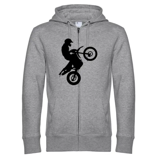 Enduro Sprung Männer Hoodie