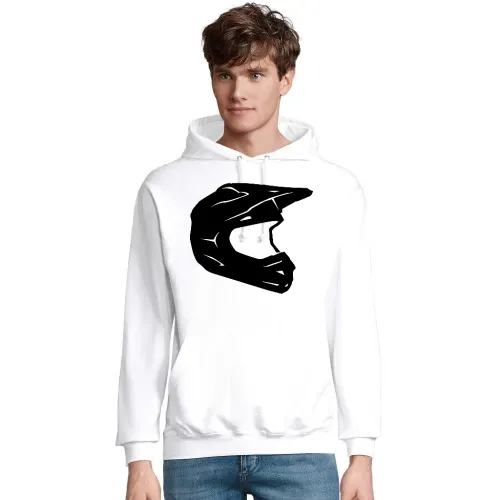 Endurohelm Männer Hoodie