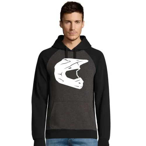 Endurohelm Männer Hoodie