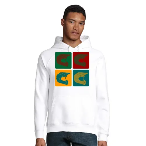 Endurohelm Warhol Hoodie Männer Stellar Bio