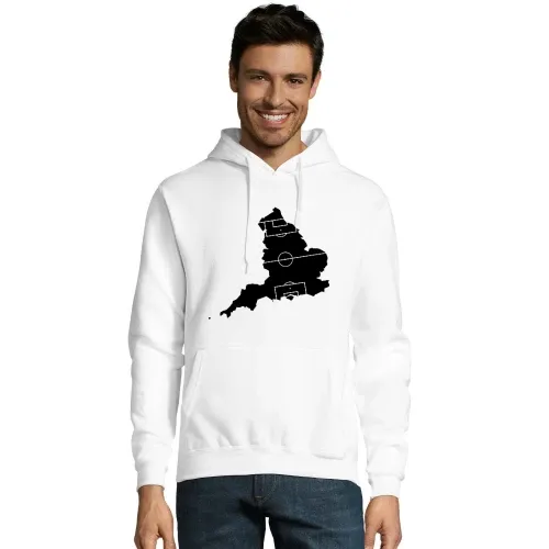 England als Fußballspielfeld Männer Hoodie England als Fußballspielfeld Hoodie