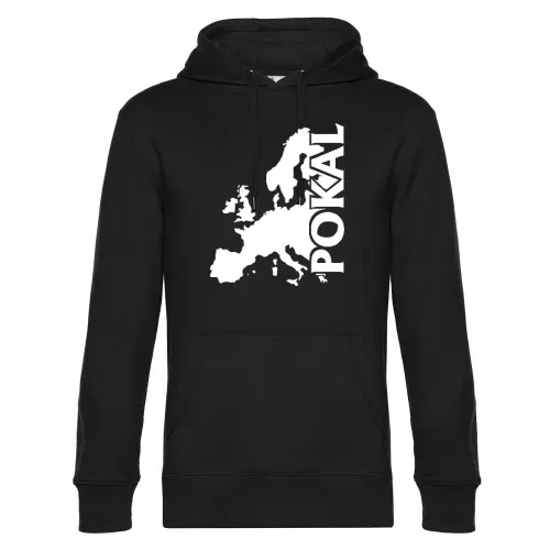Europapokal Karte Männer Hoodie