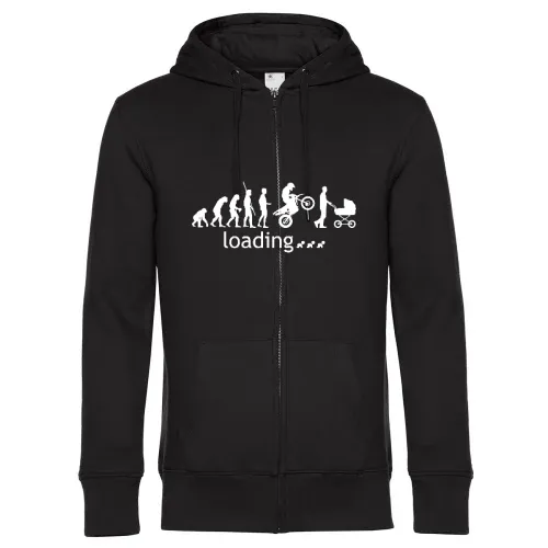 Evolution Enduro mit Kinderwagen loading Hoodie Männer King Zipped