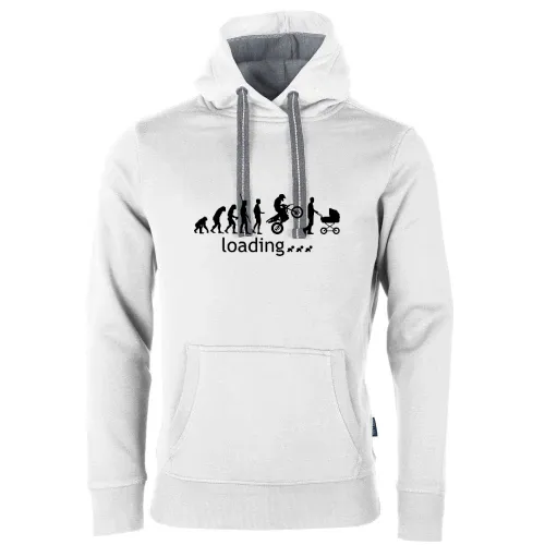 Evolution Enduro mit Kinderwagen loading Hoodie Männer Unisex Sweat