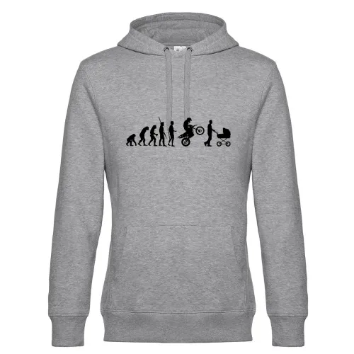 Evolution Enduro mit Kinderwagen Männer Hoodie