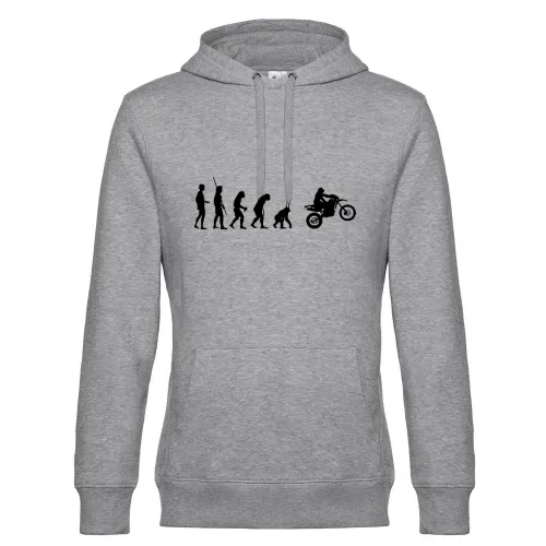 Evolution Enduro Rückwärts Hoodie Männer King Hooded