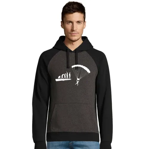 Evolution Fallschirmspringer Männer Hoodie