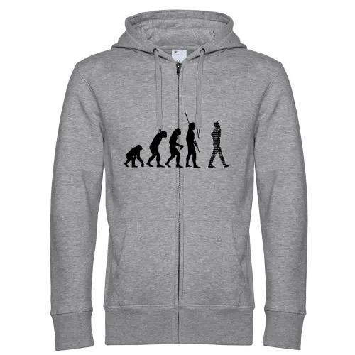 Evolution Handy Binary Hoodie Männer King Zipped