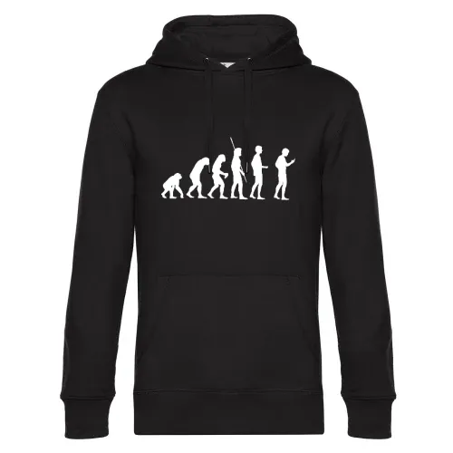 Evolution Handysucht Männer Hoodie