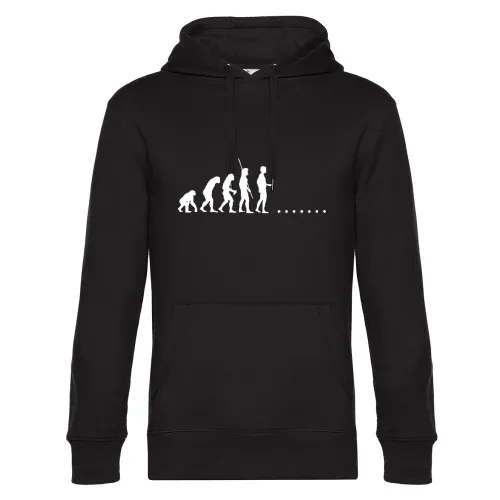 Evolution in nirgends Hoodie Männer King Hooded