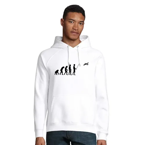 Evolution Modellflugzeug Hoodie Männer Stellar Bio