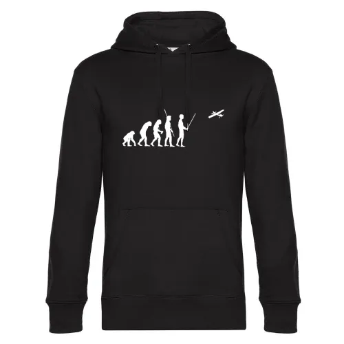 Evolution Modellflugzeug Hoodie Männer King Hooded