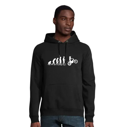 Evolution Moto Trial 2.0 Hoodie Männer Stellar Bio
