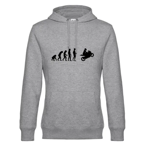 Evolution Motorrad 2.0 Männer Hoodie