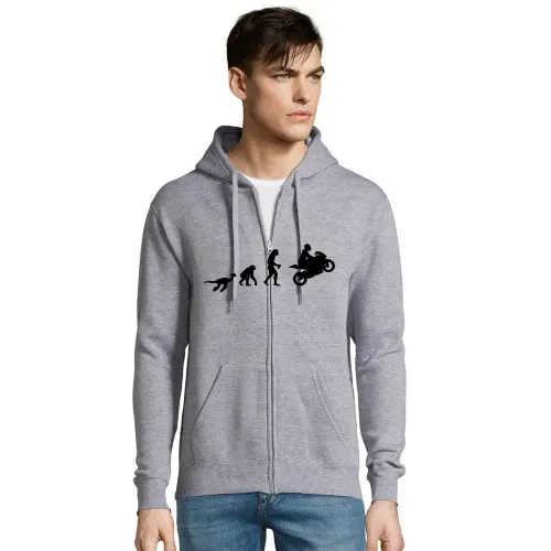 Evolution Motorrad Hoodie Männer Seven