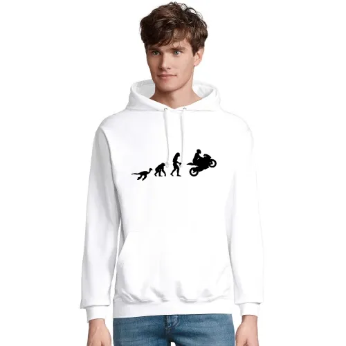 Evolution Motorrad Hoodie Männer Condor
