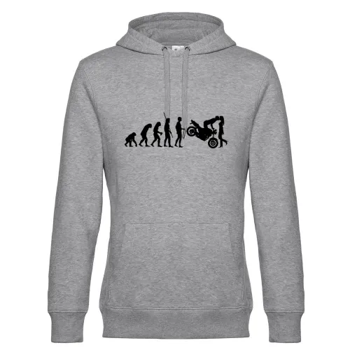 Evolution Naked Bike Kuß Hoodie Männer King Hooded