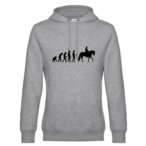 Evolution Pferd Männer Hoodie
