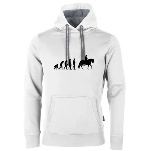 Evolution Pferd Männer Hoodie