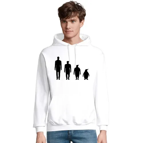 Evolution Pinguin Hoodie Männer Condor