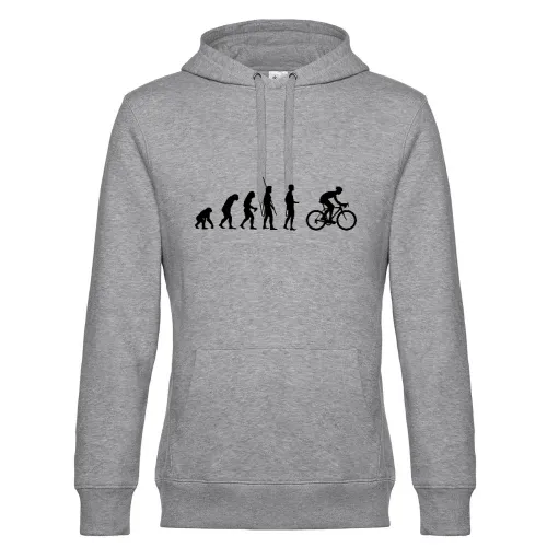 Evolution Rennrad Männer Hoodie