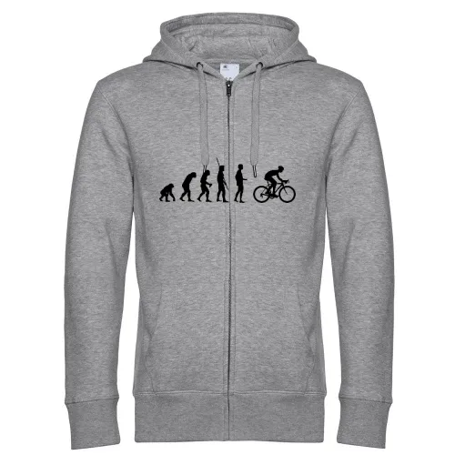 Evolution Rennrad Männer Hoodie