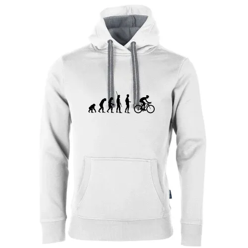 Evolution Rennrad Männer Hoodie
