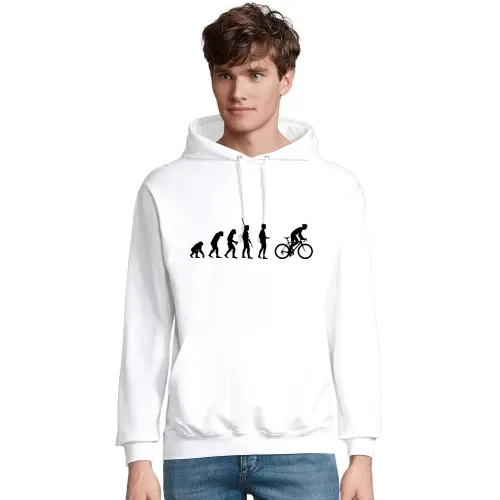 Evolution Rennrad Wiegetritt Männer Hoodie