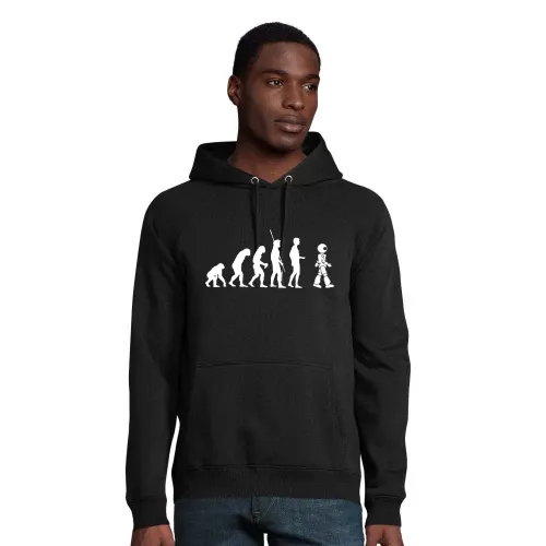 Evolution Roboter Männer Hoodie