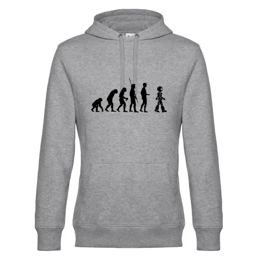 Evolution Roboter Hoodie Männer King Hooded