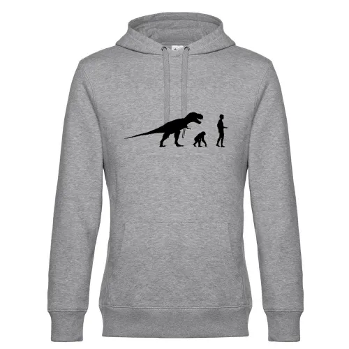 Evolution Saurier Rex Männer Hoodie