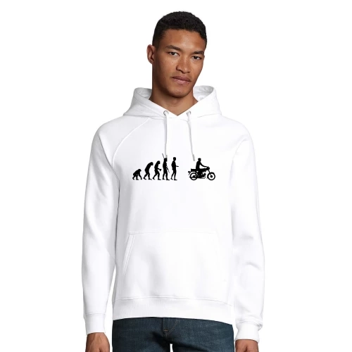 Evolution Simson Moped Männer Hoodie