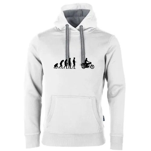 Evolution Simson Moped Männer Hoodie