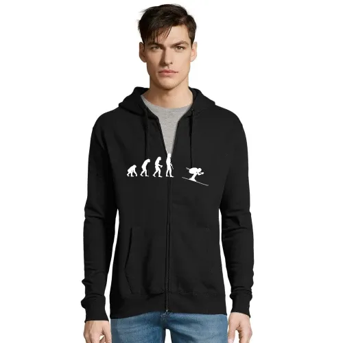 Evolution Ski Abfahrt Hoodie Männer Seven