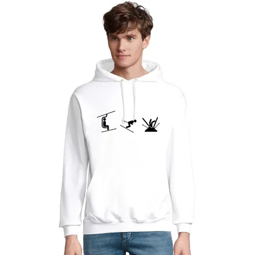 Evolution Ski Unfall Hoodie Männer Condor