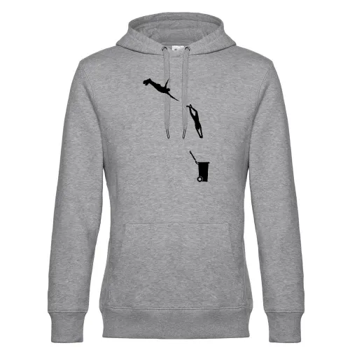 Evolution Sprung in die Tonne Hoodie Männer King Hooded