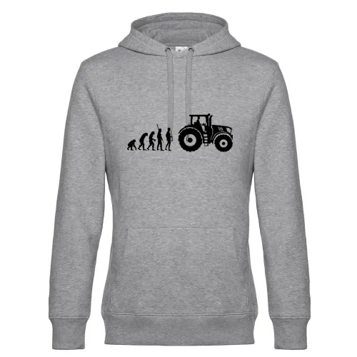 Evolution Traktor Männer Hoodie