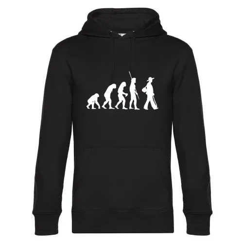 Evolution Zimmermann Männer Hoodie