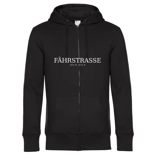 Fährstraße Koordinaten Männer Hoodie