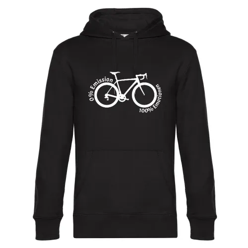 Fahrrad 0 Emission 100 Emotionen Hoodie Männer King Hooded