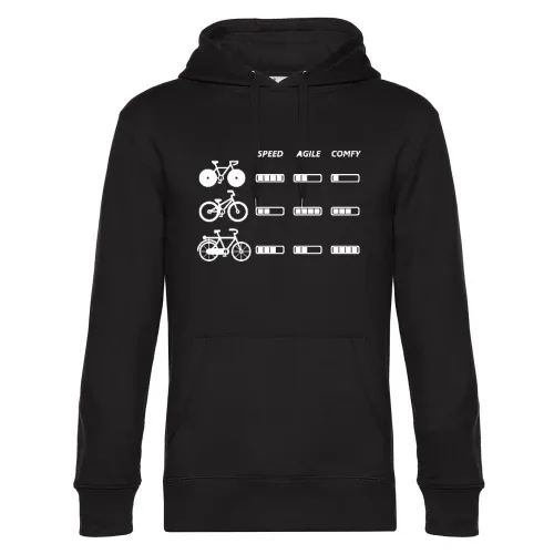 Fahrrad Auslegung Mountainbike Rennrad Citybike Hoodie Männer King Hooded