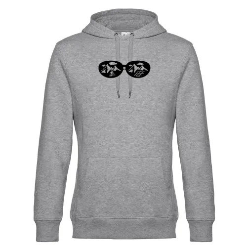 Fahrrad Biker Sonnenbrille Radfahrer Mountainbiker Hoodie Männer King Hooded