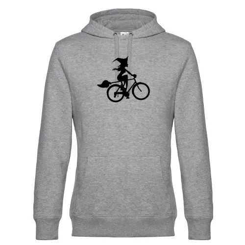 Fahrradfahrer Hexe Halloween Radfahren Geschenk Hoodie Männer King Hooded