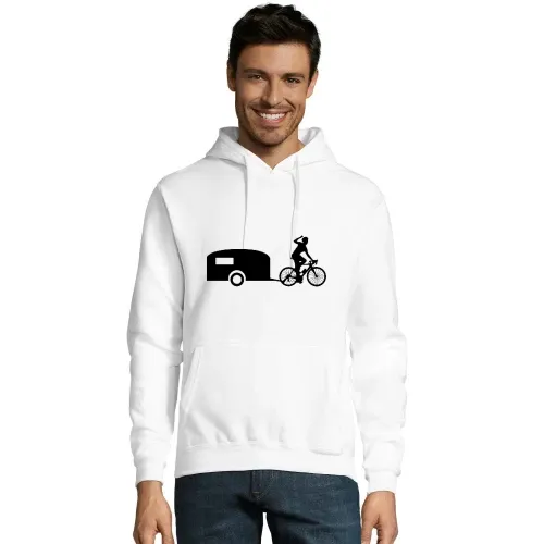 Fahrradwohnwagen Fahrrad Wohnwagen Radfahrer Hoodie Männer Snake