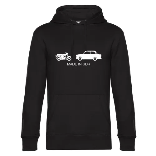 Fahrzeuge Made in DDR Männer Hoodie