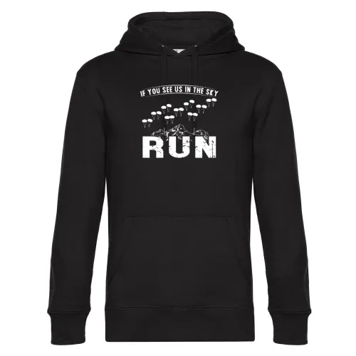 Fallschirmjäger If You See Us In The Sky Run Hoodie Männer King Hooded